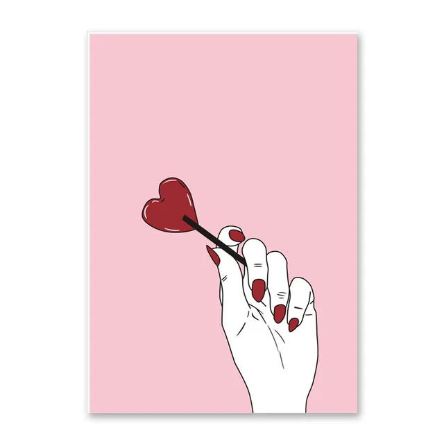 Lady-Hands-Rose-Ice-Cream-Canvas-Art-Prints-Painting-Pink-Poster-Modern-Cuadros-Modular-Wall-Picture.jpg_640x640 (3)
