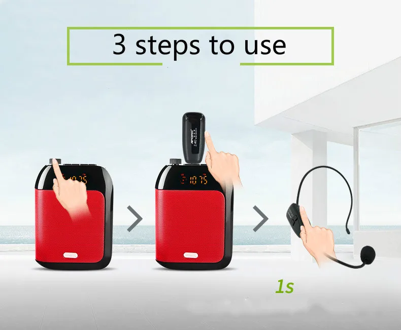 suporte bluetooth rádio mikrofon estúdio de gravação para os professores