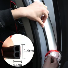 

Universal Car Door "B Type" Seal Strips Stickers Trunk Waterproof Soundproofing Sealing Sticker Styling Automobiles Interior Ac