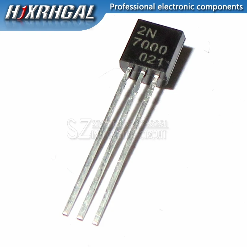 1 шт. небольшой Транзистор MOSFET от 2N7000 TO92 до-92 200 Мбит/с 60 вольт | Электронные