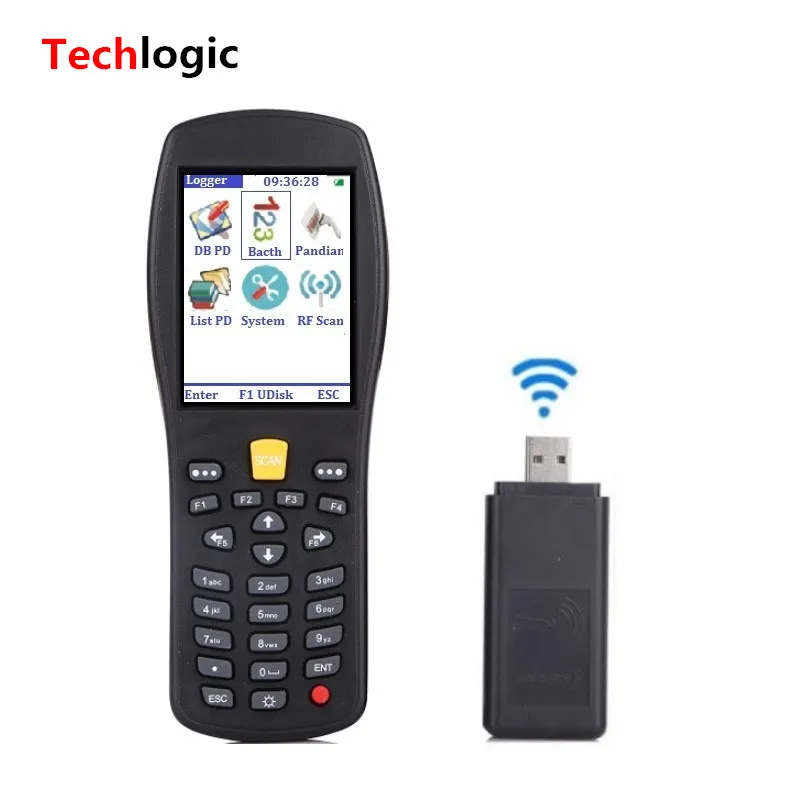 Techlogic x7 ليزر لاسلكي الباركود جرد pda ماسح الباركود بندقية عرض المعلومات اللوجستية مستودع البضائع Techlogic x7 ليزر لاسلكي الباركود جرد pda ماسح الباركود بندقية عرض المعلومات اللوجستية مستودع البضائع