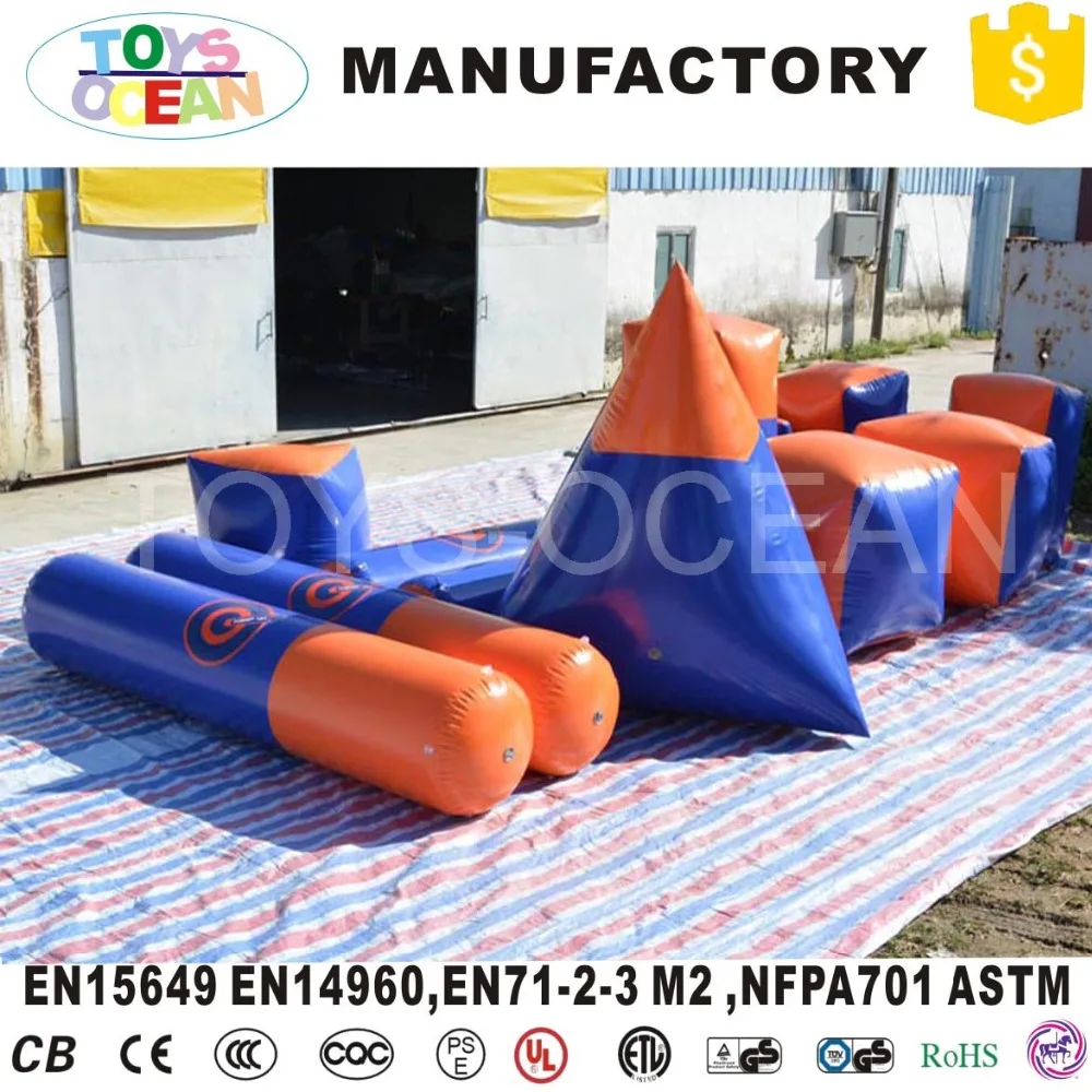 Outdoor Sport Inflatable Paintball Bunkers Obstaclein Inflatable