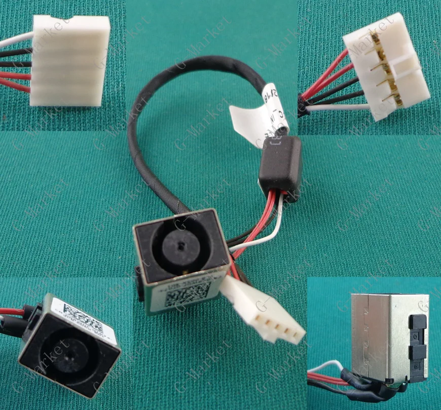 Ноутбук DC Jack для Dell Inspiron14 5439 5447 части K8WDF (10060) разъем питания с кабелем |