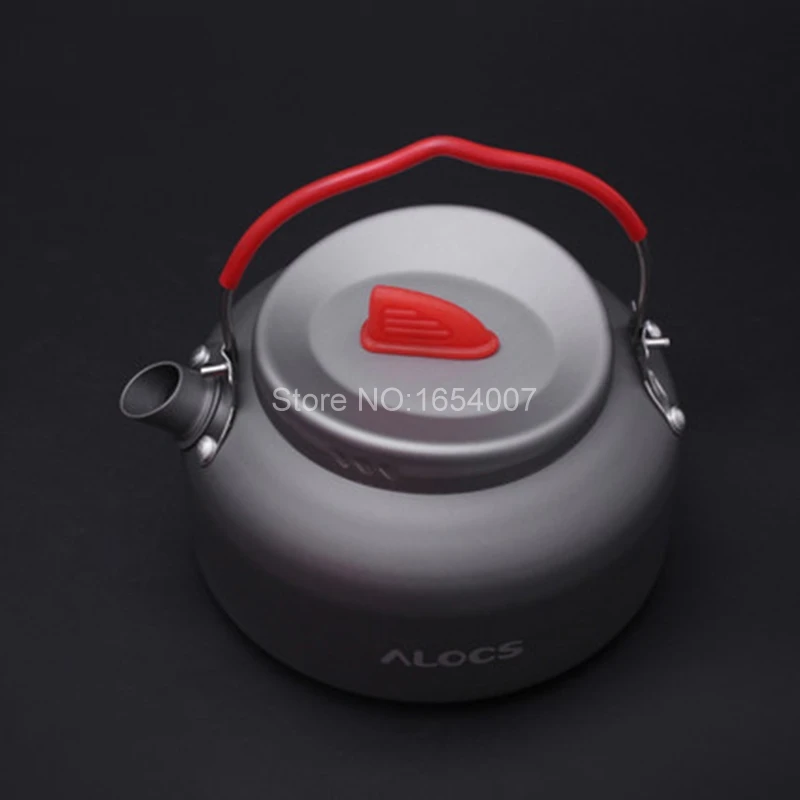 Alocs nuevo portátil al aire libre senderismo camping Cook Utensilios de cocina hervidor pan pot Set 3-4 personas 7 unids Sets Trajes sets de sartenes y ollas cw-c06s