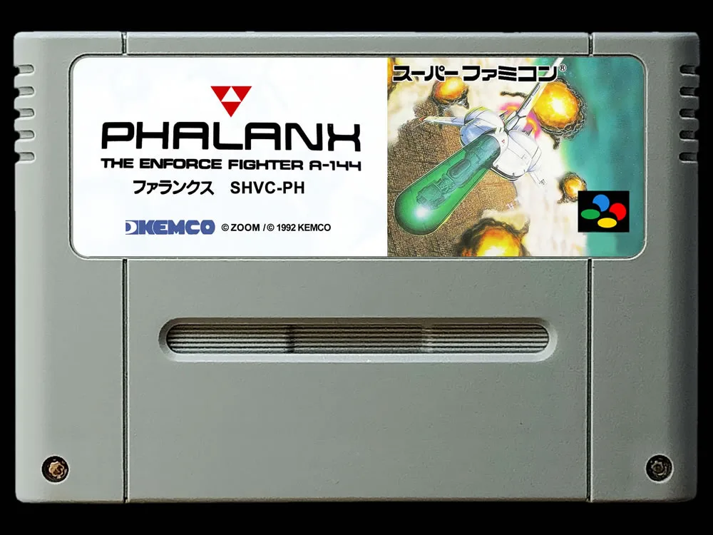 Игровые карты: PHALANX(японская версия NTSC