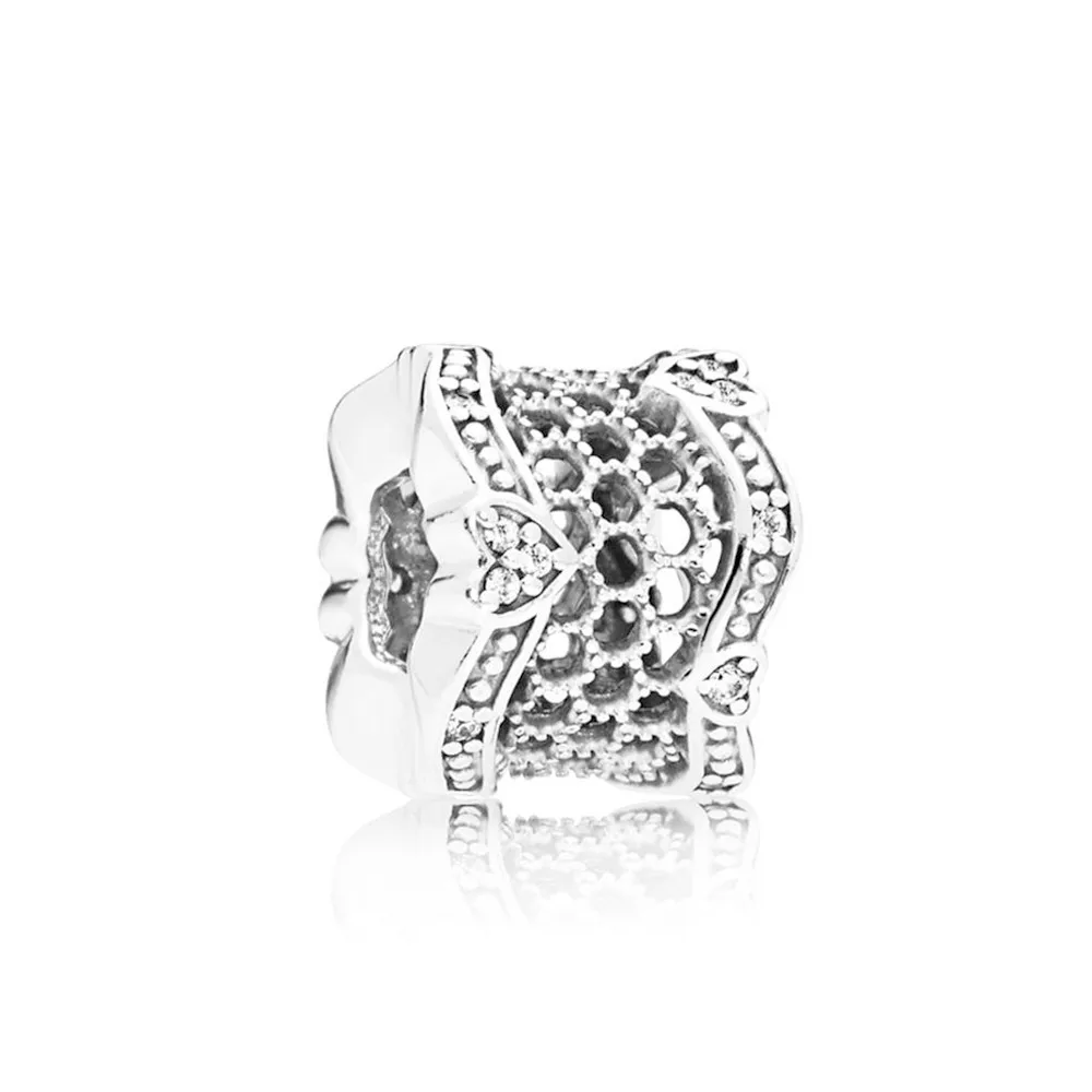 

Kristie 925 Sterling Silver Spacer Charm Charm Charm Charm Charge Of Love Attorney Elegant Jewels Original Women Present 2018