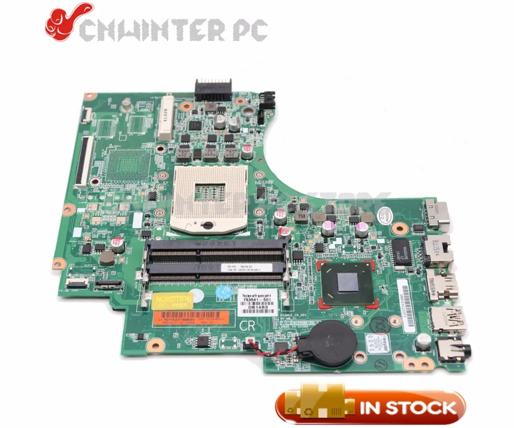 NOKOTION For HP 15-D 240 G2 246 G2 Laptop Motherboard HM76 GMA HD DDR3 747262-501 747262-001 NOKOTION For HP 15-D 240 G2 246 G2 Laptop Motherboard HM76 GMA HD DDR3 747262-501 747262-001