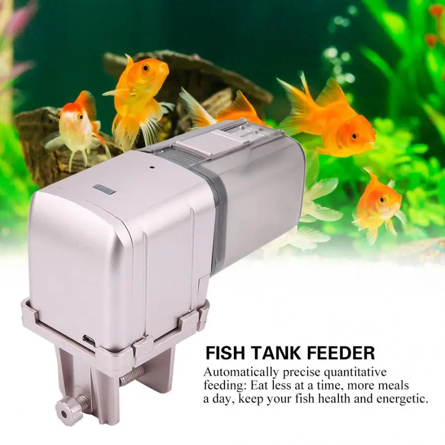 

Hot Sale WiFi Wireless Remote Intelligent Control Digital Automatic Electrical Plastic Fish Timer Feeder Home Aquarium