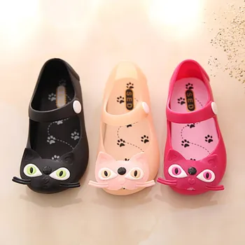 

Girls Princess Spring Sandals Cute Kitten Toddler Jelly Shoes 1-6T