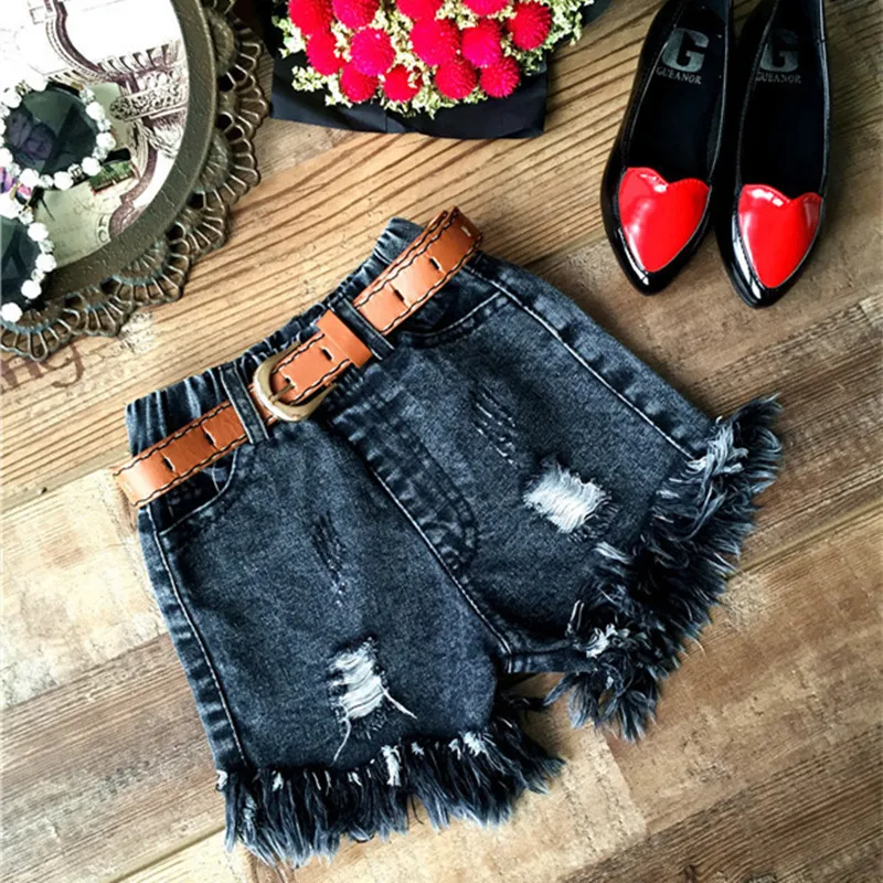 Коллекция 2016 года новое поступление шорты для маленьких девочек высокое