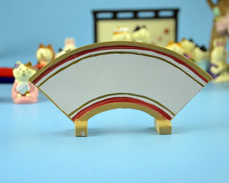 Япония kawaii мультфильм Животные go Пикник миниатюрный Сакура экран лужайка с деревьями пень hot spring татами Дерево отверстие Свадебная мебель