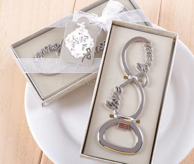 

100PCS Love Forever Bottle Opener Wedding Favors And Gifts Wedding Gifts For Guests Wedding Souvenirs Party Supplies