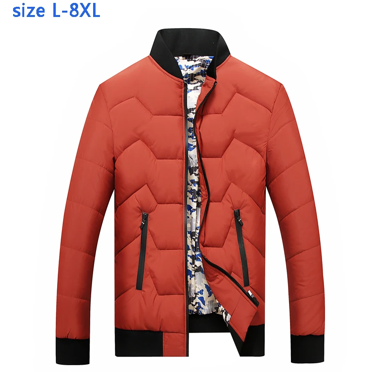 

new arrival fashion Winter Coat Padded Clothes Men Super large Loose Young Jacket mens plus Size LXL 2XL 3XL 4XL 5XL 6XL 7XL 8XL