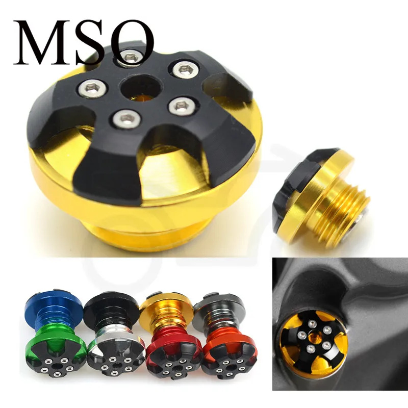 Buy M20*2.5 Motorcycle oil cap Reservoir Cup caps Engine Oil Filter Cover Cap