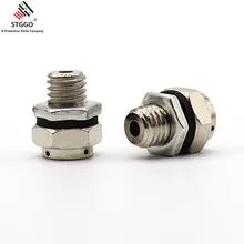 Олеофобная M8* 1,25 воздухопроницаемая подкладка из алюминиевой фольги защитное отверстие