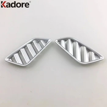 

For Audi A4 Sedan B9 9L 2016 2017 2018 ABS Matte Interior Accessories Air Condition Air Vent Outlet Cover Trim Sticker