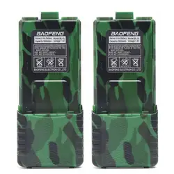 2 PCSBaofeng UV-5R BL-5L 7,4 v 3800 mAh высокой Ёмкость Батарея для BaoFeng UV-5R UV-5RE DM-5R плюс рация радио аксессуары