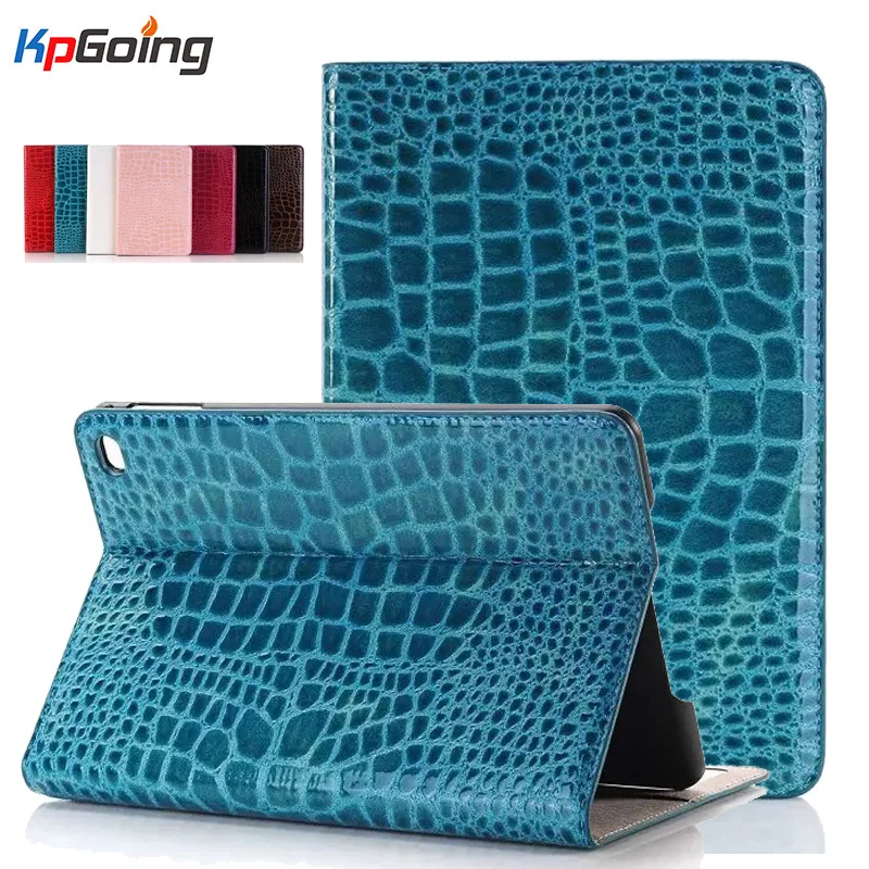 

Funda Case for IPad Mini 5 7.9 Inch 2019 PU Leather Crocodile Pattern Texture Hard Back Cover for IPad Mini 4 Wallet Stand Funda