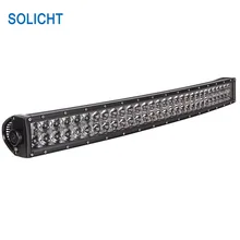 SOLICHT 20 ''200 Вт светодиодный свет бар 20 дюймов изогнутые светодиодный бар 4D Combo Грузовик внедорожник ATV 4WD UTV универсал 4x4 вождения фара 12 В 24 В