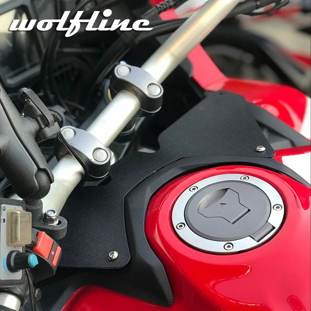 

WOLF LINE Motorcycle Air Dam Forkshield -The Updraft Deflector For Honda CRF1000L Africa TwiN