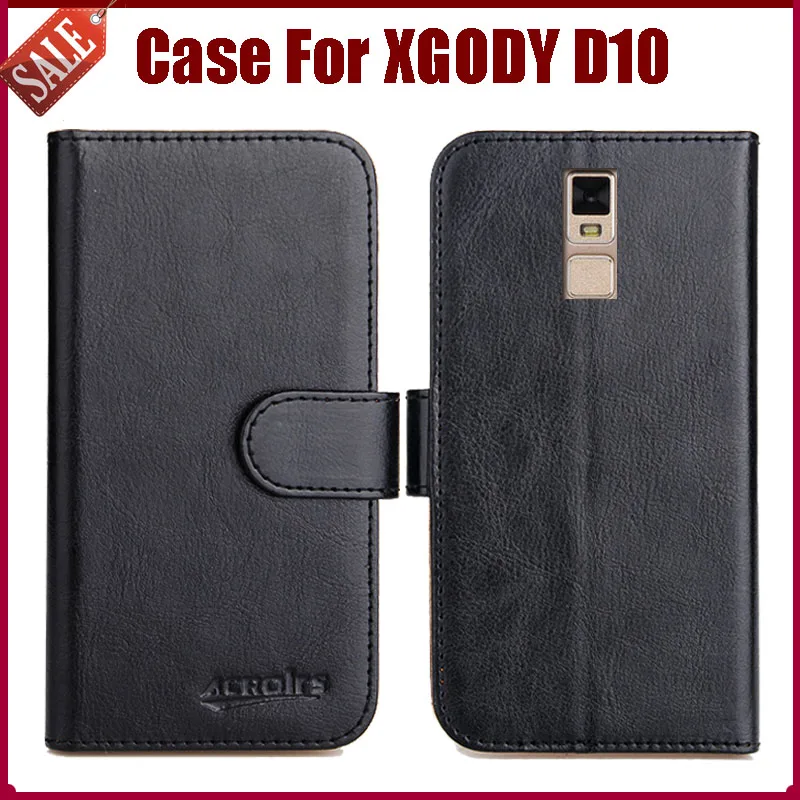 Hot Sale! XGODY D10 Case High Quality 6 Colors Flip Leather Exclusive Protective Cover For Phone | Мобильные телефоны и
