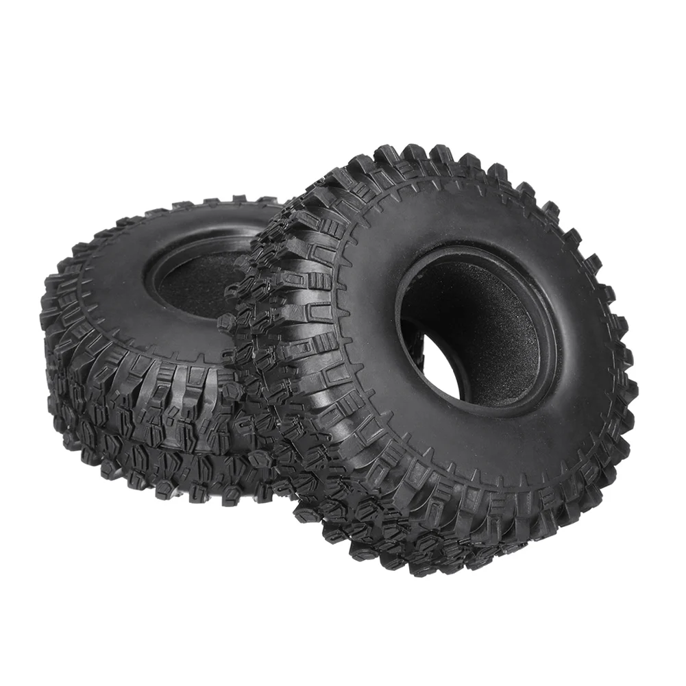 

2Pcs 1.9Inch Rock Crawler Tires with Memory Foam for TRX-4 tire SCX10 90046 D90 Car Styling