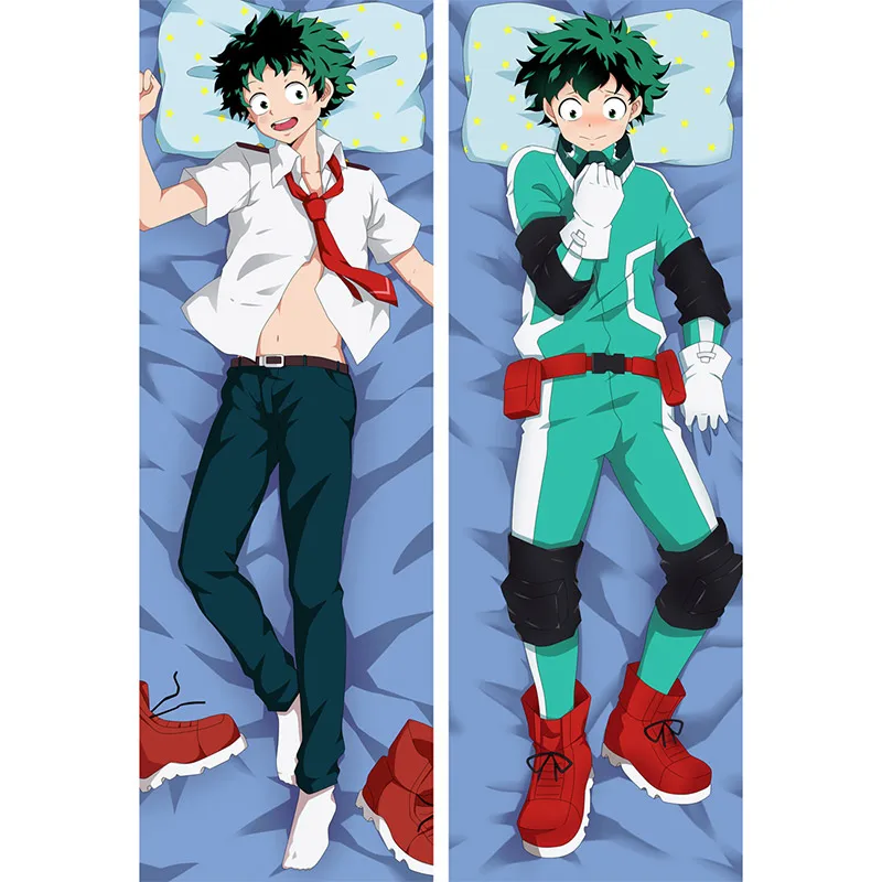 

Anime Pillowcase My Boku No Hero Academia Bakugou Katsuki Pillow Case Cover Hugging Body Case