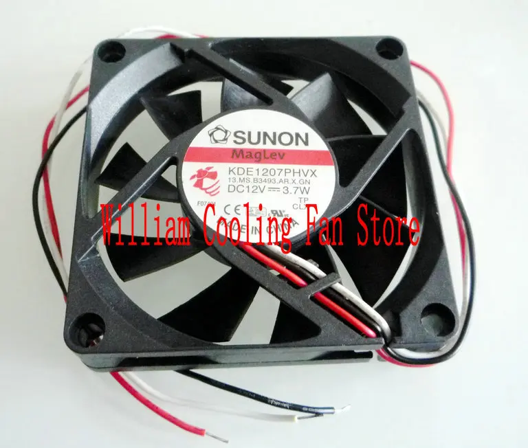 New Original Sunon KDE1207PHVX 12V 3.7W 7015 7cm Alarm Signal Cooling Fan | Компьютеры и офис