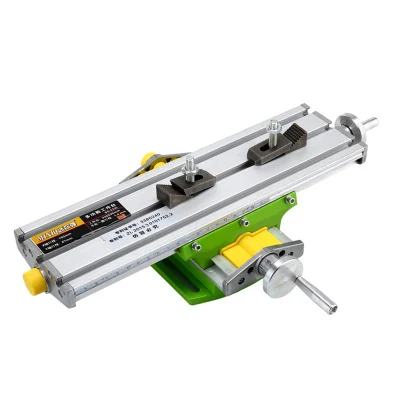 

330*95mm Multifunction Worktable Adjustable X Y Axis Cross Slide Table Milling Drilling Work Table Machine Upgrade Version
