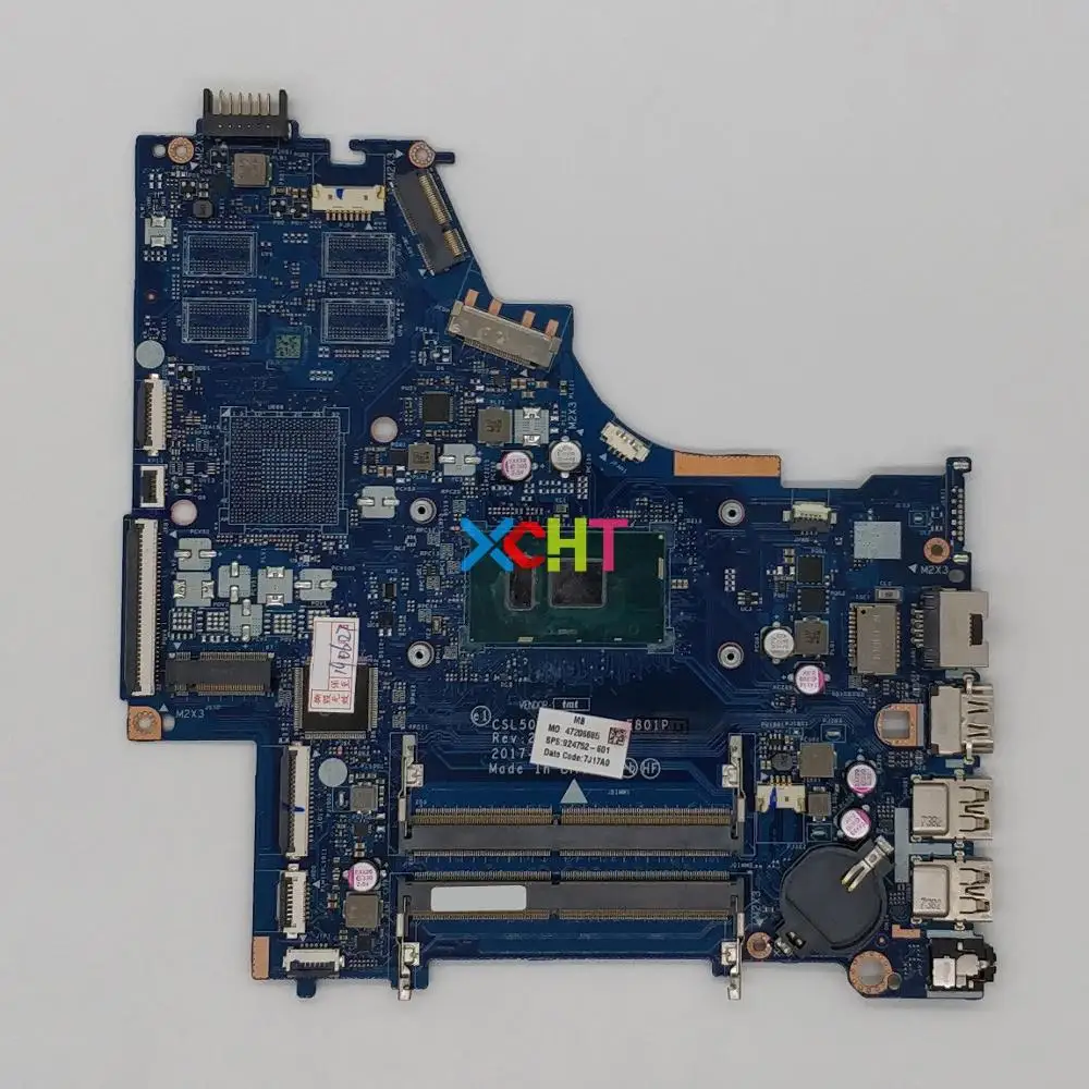 924752-601 924752-001 UMA LA-E801P w i7-7500U CPU for HP Laptop 15-BS Series 15T-BR000 NoteBook PC Motherboard Mainboard