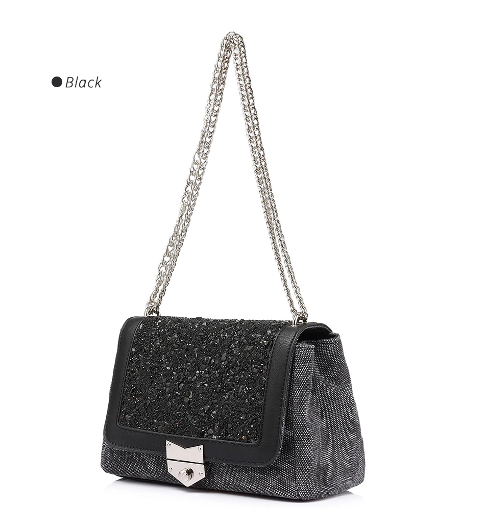 Lovevook marca corrente bolsa de ombro feminina