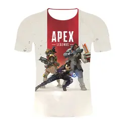 Новая 3D футболка Apex Legends, популярная мужская домашняя кофта с круглым горлом/женская летняя повседневная футболка, толстовки Apex Legends, 3D
