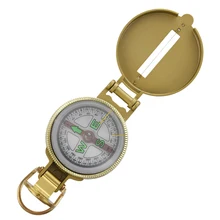 Новая распродажа металлический портативный многофункциональный Американский военный компас со складной линзой