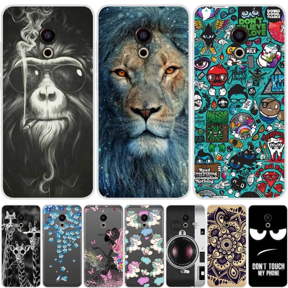 

Phone Case For Meizu M6 M6S M5C M5 M5S M3S M3 Note Soft Silicone TPU Cool Painted Back Cover For Meizu Pro 6 U10 U20 16th Case