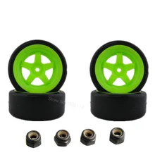4pcs-Pack RC Ruedas y Llantas Anchura 26mm Hex 12mm De Espuma de inserción para el modelo himoto hsp hpi 1:10 de coches de carretera partes