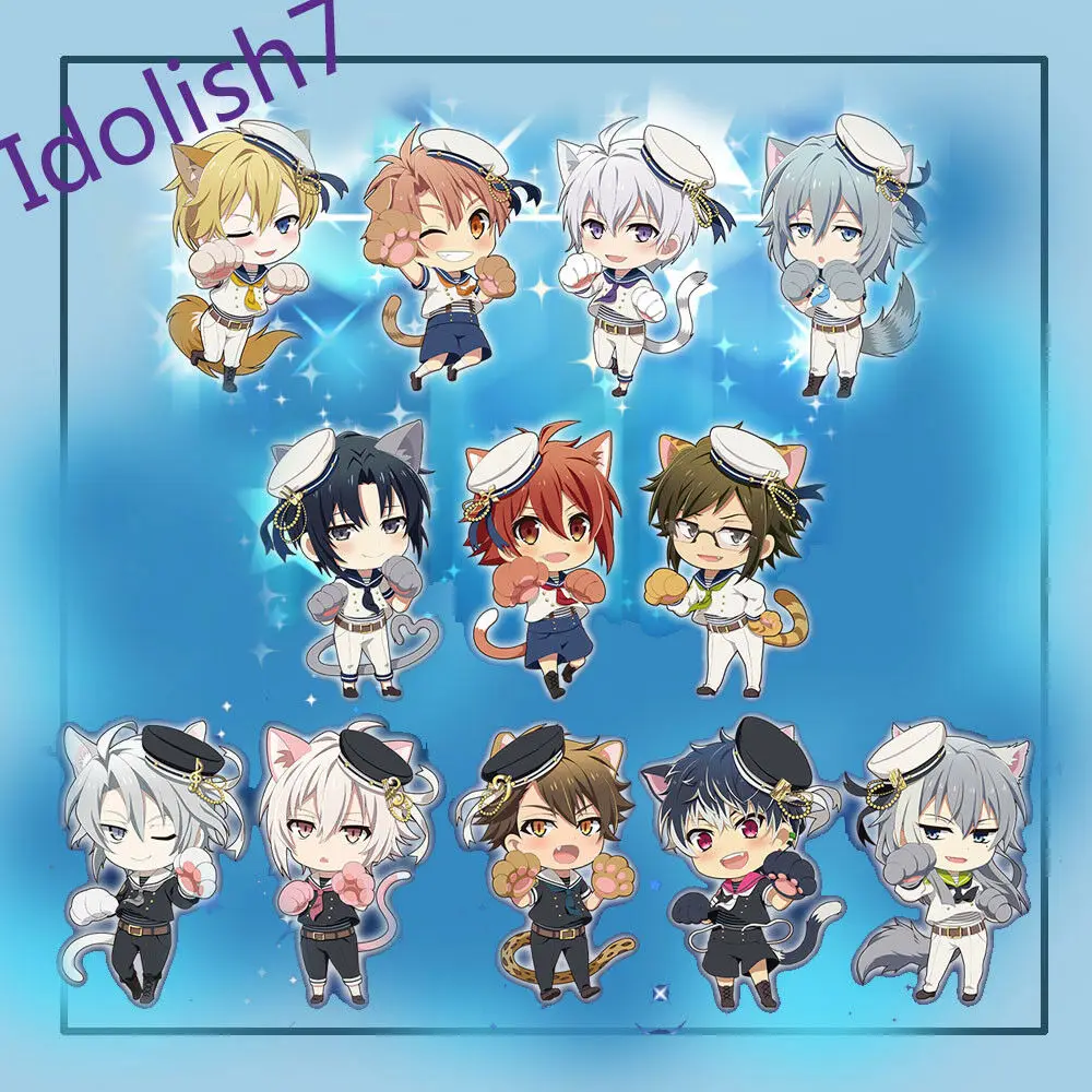 Idolish7 IZUMI IORI NIKAIDO YAMATO IZUMI MITSUKI акриловый брелок ремешок фигурка