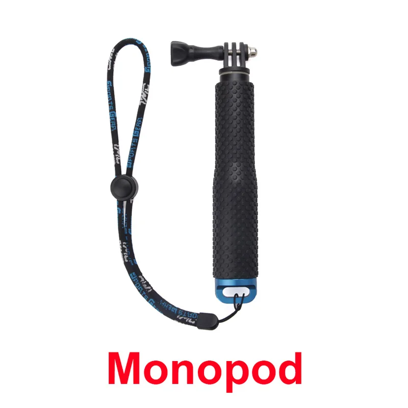 Выдвижная ручная палка Телескопический монопод Штатив для GoPro Hero 7 черный 6 F60 eken H9R для iphone samsung - Цвет: Monopod