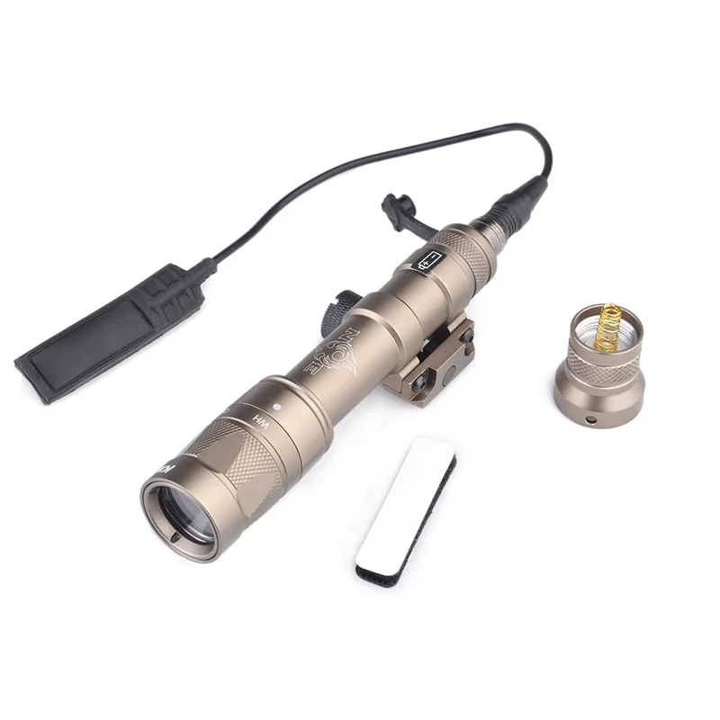 

Night Evolution Weapon M600W Tactical Flashlight Weapon Gun Scoutlight LED FULL VERSION Airsoft Tactical Light For hunting