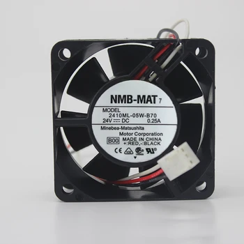 

2410ML-05W-B70 6025 6CM 24V 0.25A two-wire double ball cooling fan