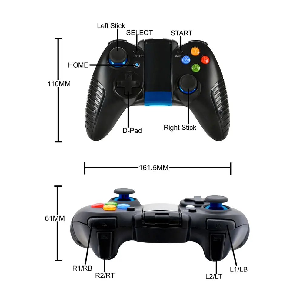 Link Face Bluetooth игровой контроллер беспроводной джойстик геймпад для Android iOS
