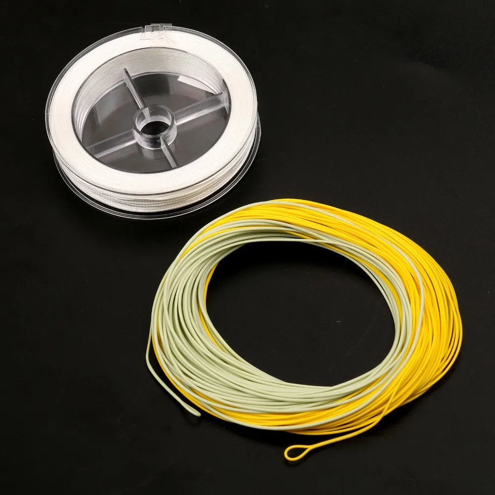 Maximumcatch Gold Line and Backing Weight Forward Fly Fishing Line and