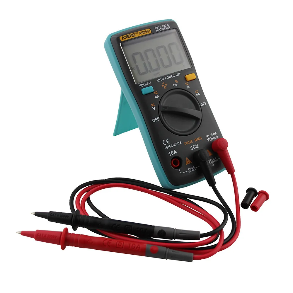 Prix pour 1 PC Universel Portable Rétro-Éclairage Numérique Multimètre 6000 Compte AC/DC Ampèremètre Voltmètre Ohm Mètre Prix pour 1 PC Universel Portable Rétro-Éclairage Numérique Multimètre 6000 Compte AC/DC Ampèremètre Voltmètre Ohm Mètre