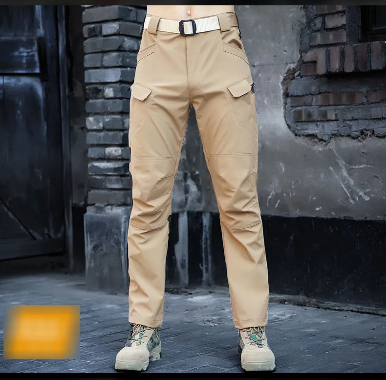 Nature Worship Outdoor Spring Autumn Men Hiking Full Length Pants Softshell Trousers Camping Ski Climbing Plus Size Zipper Solid