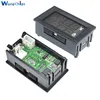 Diymore-Mini voltímetro Digital con pantalla LED, amperímetro DC 100V 10A, Panel Amp Volt, medidor de corriente de voltaje, 0,56 