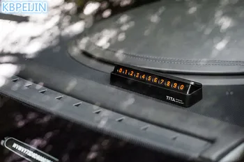 

New Car Sticker Car Temporary Parking Card Drawer Style easy to disassemble for ACURA mdx rdx tl tsx rl zdx integra rsx key