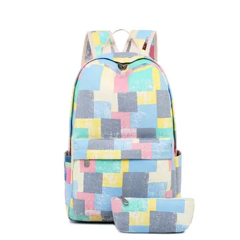 

Hot Sale Retro School Backpack Children School Bags for Teenagers Boys Girls BookBag women travel laptop backpack Mochila