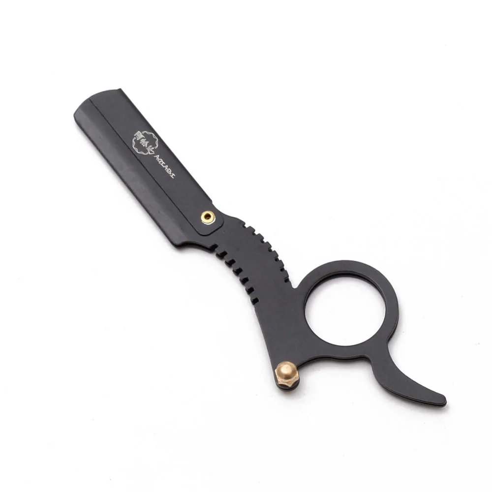12,7 см 1 шт. AQIABI бренд для мужчин прямые Опасная бритва сталь прямой бритья ножи инструменты для удаления волос бритья бритвы с лезвием A6111