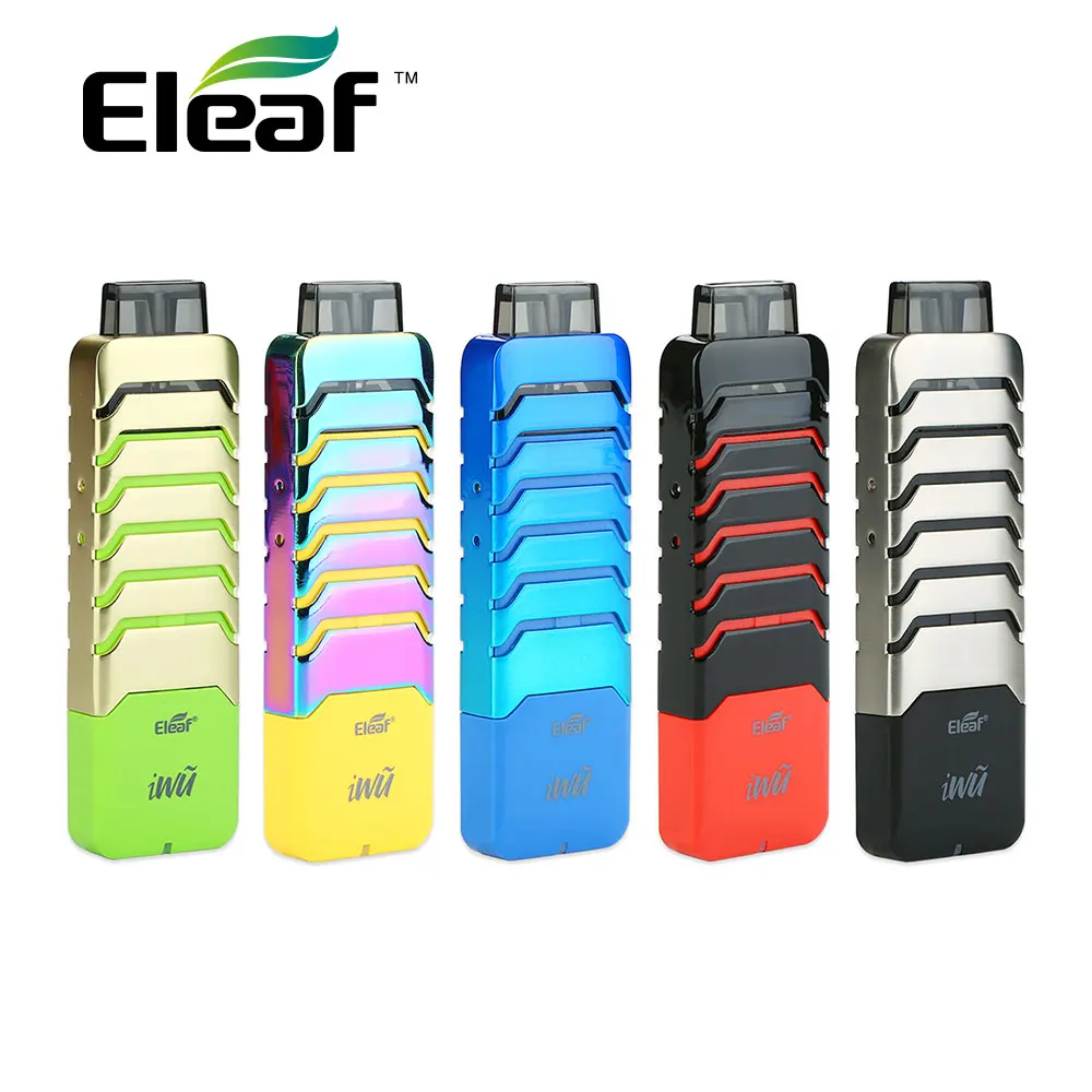 100% оригинальный набор Eleaf IWu с аккумулятором 700 мА/ч и емкостью 2 мл многоразовая
