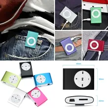 Мини mp3-плеер ClipMini, ЖК-экран, USB клип, mp3-плеер, ЖК-экран, Walkman, мини Поддержка музыки, Радио, запись, видео, ЖК-экран
