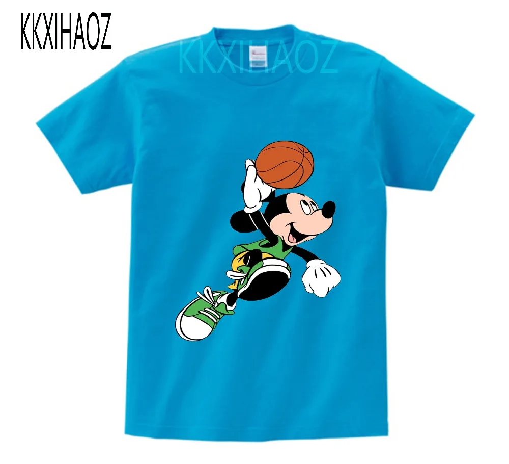 

2019 Summer Baby boys Clothing Cartoon Mickey Mouse boy girl top T-shirt children Short Sleeve t shirt Kids Fashion Sport tee N